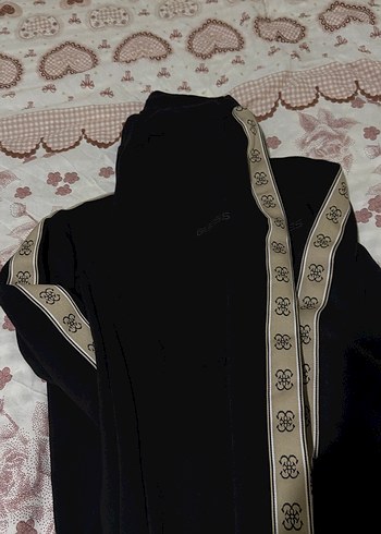 Kadın gues Siyah Fermuarlı Yüksek Yaka Ceket - Görsel 4