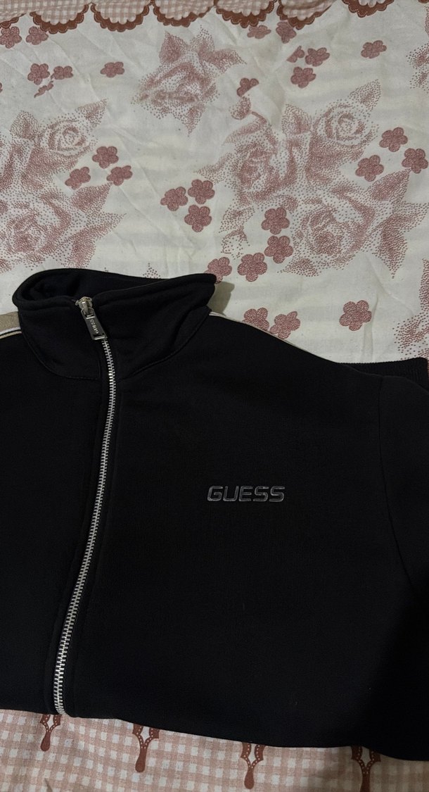 Kadın gues Siyah Fermuarlı Yüksek Yaka Ceket - Görsel 2