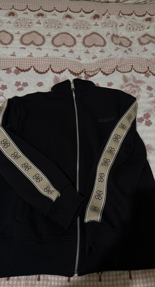 Kadın gues Siyah Fermuarlı Yüksek Yaka Ceket - Görsel 3