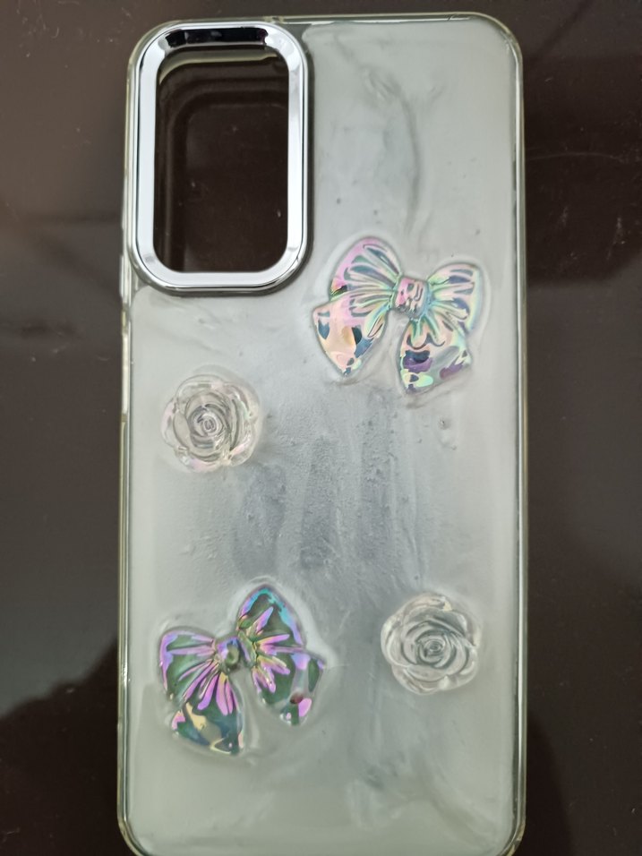 Pullu Çok Renkli Bohem Telefon Kılıfı - Görsel 2