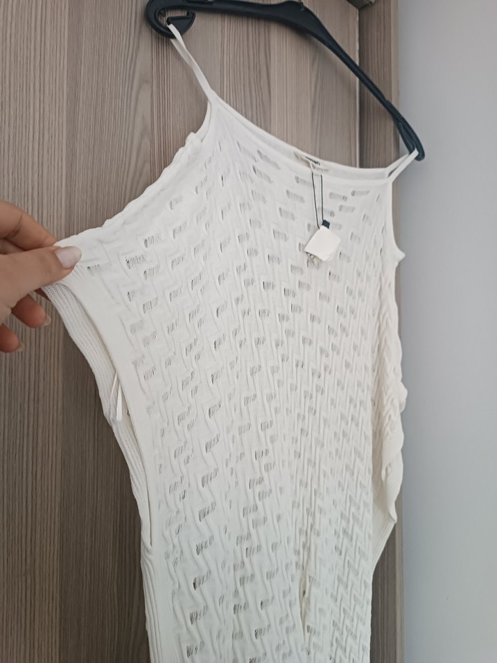 Koton Beyaz Desenli  delikli - Görsel 3