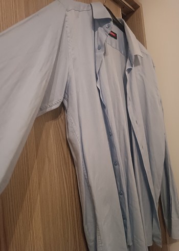 Mavi  Erkek Uzun  Kollu Gömlek - Görsel 2