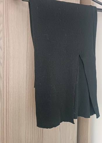 yırtmaçlı etek  bluz takım - Görsel 3