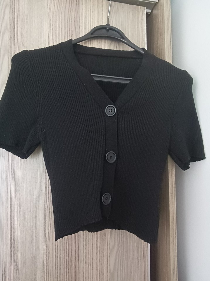 yırtmaçlı etek  bluz takım - Görsel 2