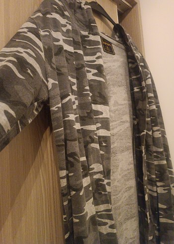 Erkek  Kamuflaj Desenli Ceket - Görsel 3