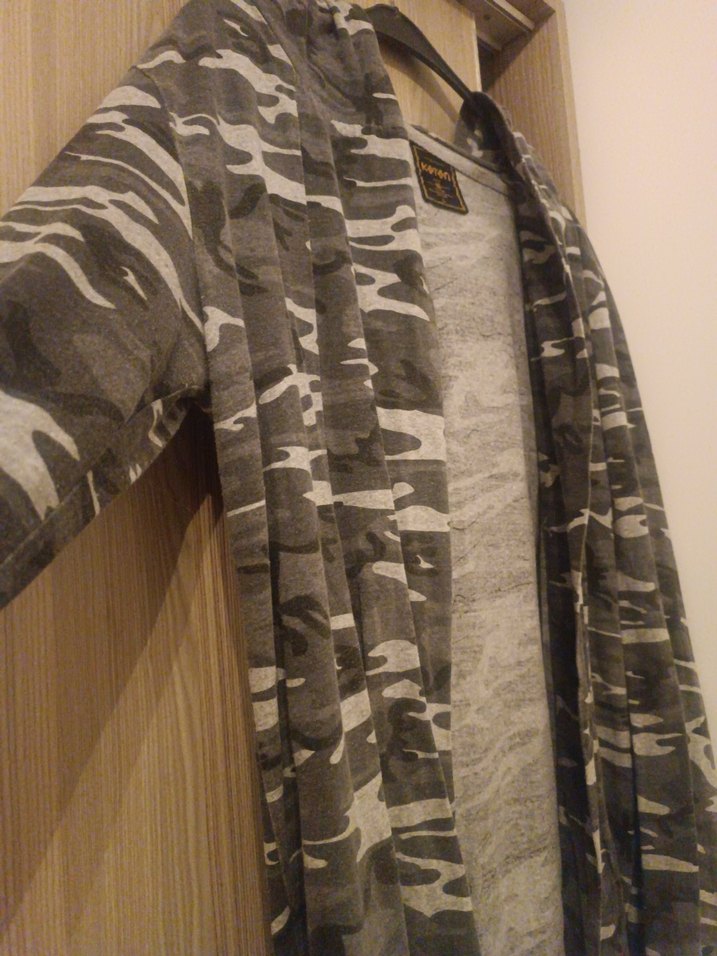 Erkek  Kamuflaj Desenli Ceket - Görsel 3