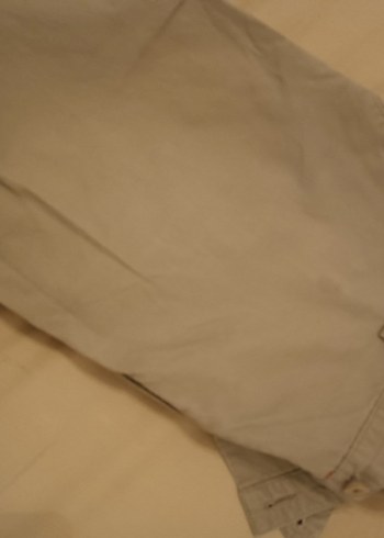 Bej Erkek Keten Regular Fit Pantolon - Görsel 2