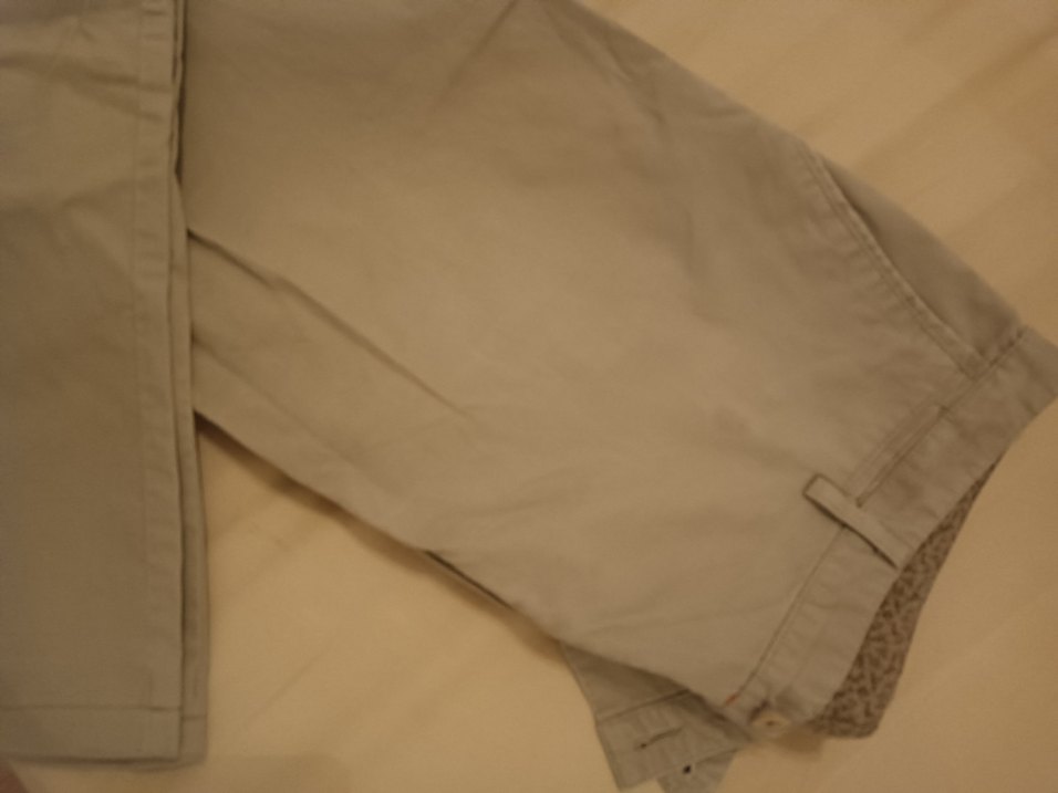 Bej Erkek Keten Regular Fit Pantolon - Görsel 2