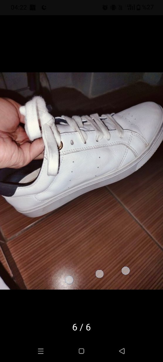 Tommy Hilfiger Beyaz Kadın Spor Ayakkabı - Görsel 2