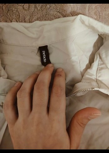 DEFACTO uzun Kollu Beyaz Keten Midi Gömlek - Görsel 4