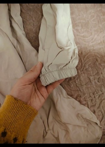 DEFACTO uzun Kollu Beyaz Keten Midi Gömlek - Görsel 3