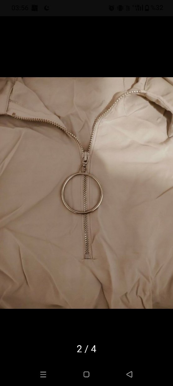 DEFACTO uzun Kollu Beyaz Keten Midi Gömlek - Görsel 2