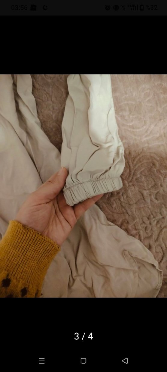 DEFACTO uzun Kollu Beyaz Keten Midi Gömlek - Görsel 3