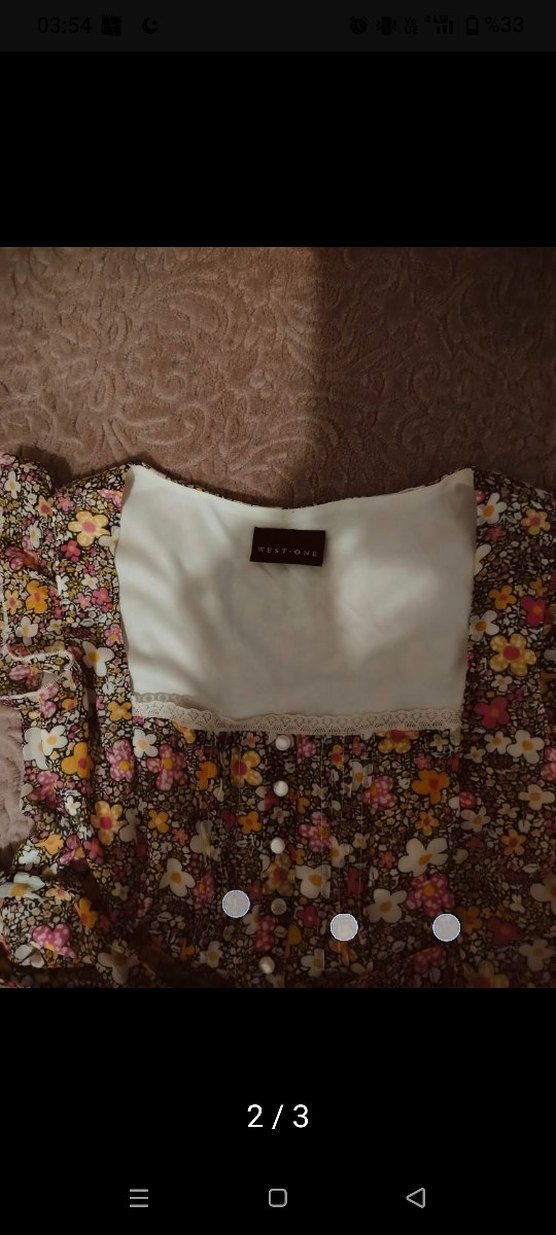 Çiçekli Bohem Kız Elbisesi, Kolsuz, Fırfırlı - Görsel 2