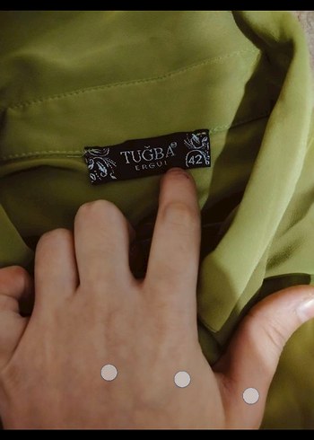 TUĞBA ERGÜL tesettür midi gömlek - Görsel 2