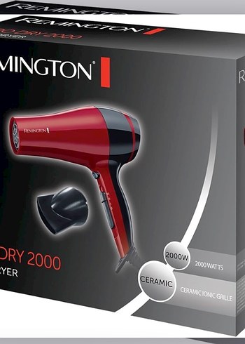 Koyu Kırmızı Saç Kurutma Makinesi - Görsel 2