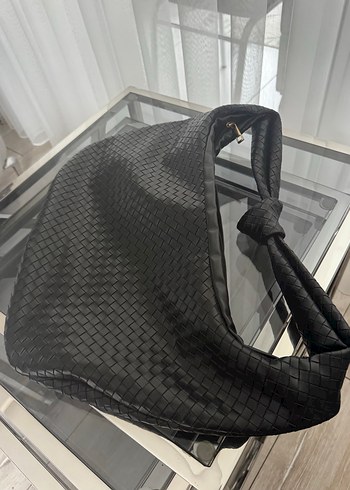 Siyah Yılan Desenli ipekyol Kadın Omuz Çantası - Görsel 4