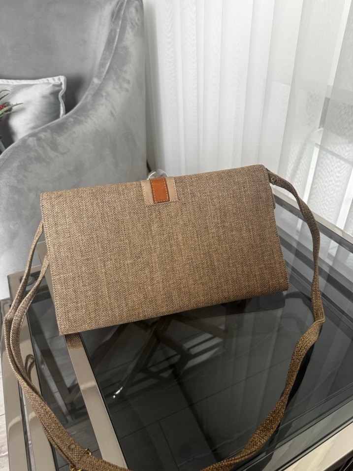 Hasır portföy çanta - Görsel 4