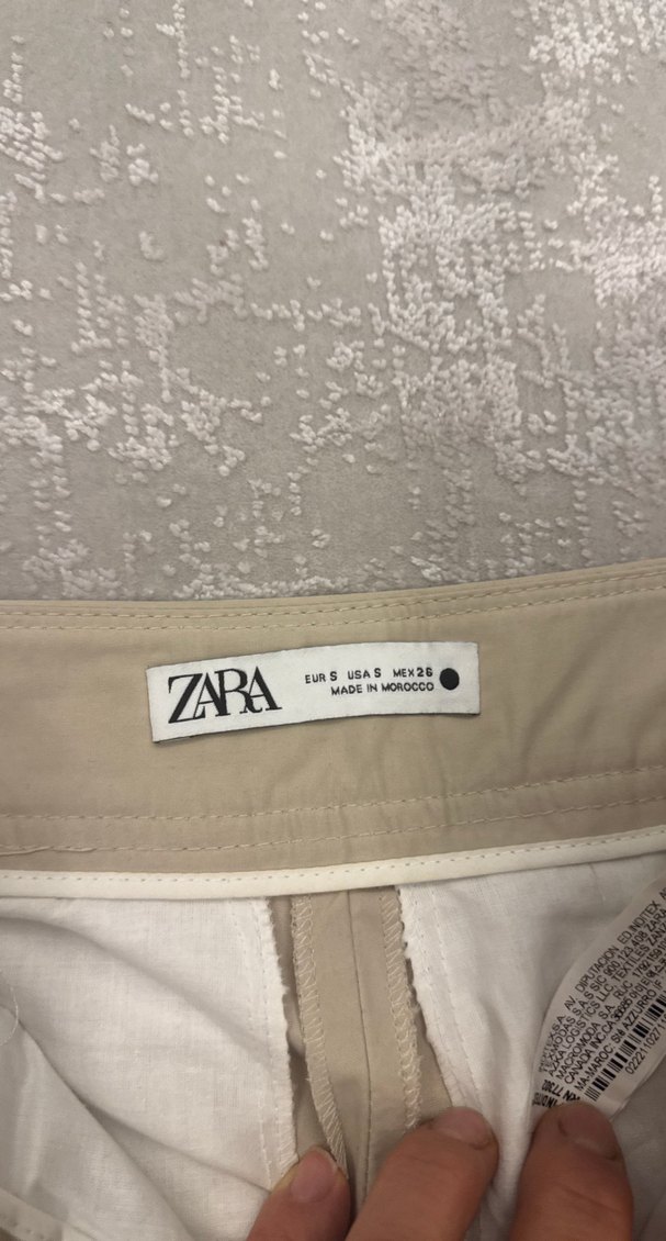 Zara Bej Kadın Balon Pantolon - Görsel 2