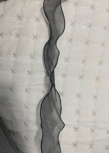 Siyah Kıvırcık Organze Kurdele - Görsel 2