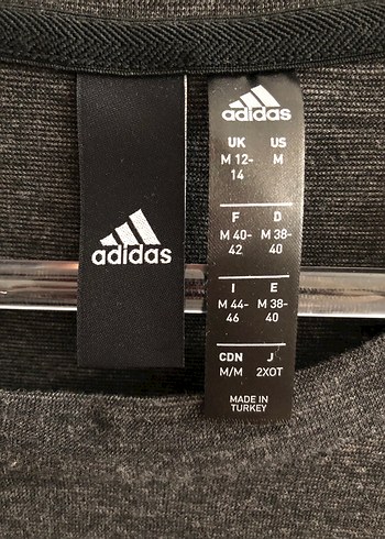 Füme Kadın adidas tişört - Görsel 3