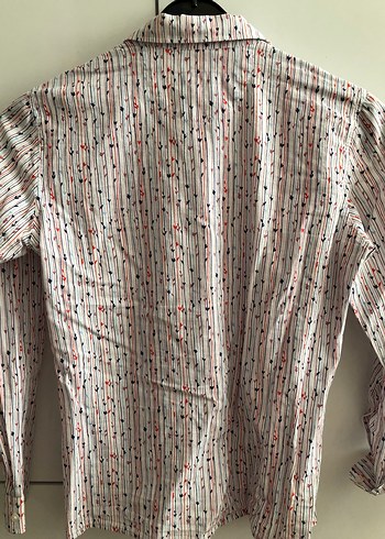 Kadın Çok Renkli Uzun Kollu Düğmeli Gömlek - Görsel 3