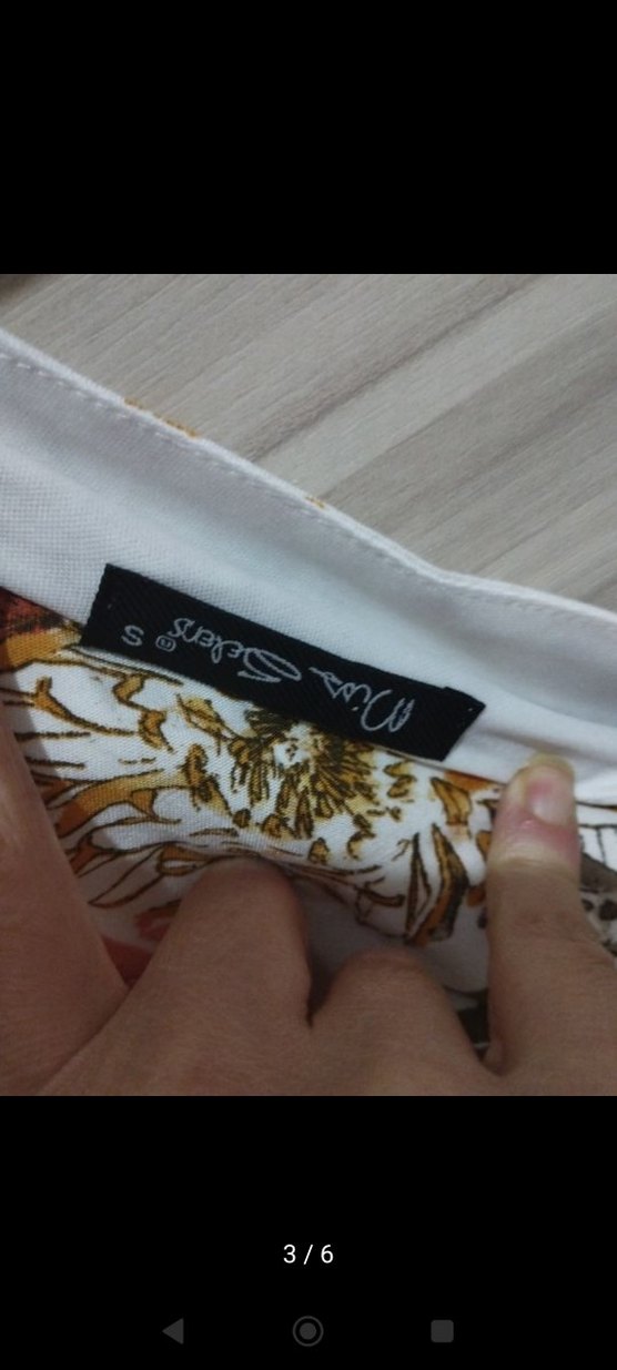 Bohem V Yakalı Midi Elbise - Görsel 3