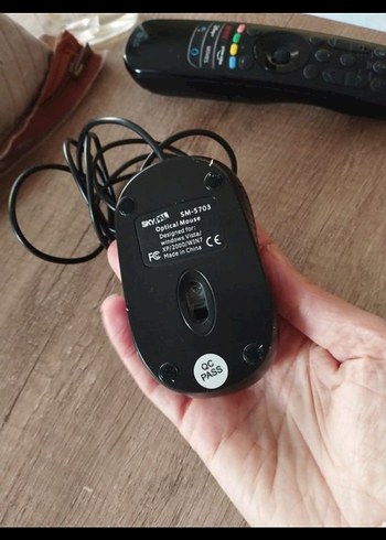 Sarı USB Kablolu Bilgisayar Faresi - Görsel 3