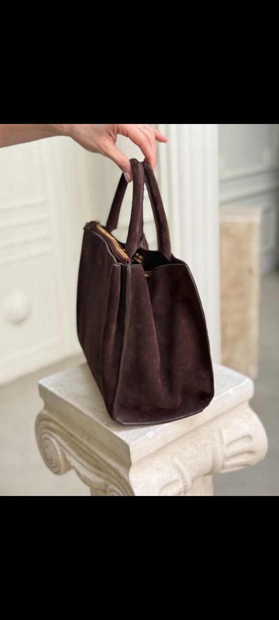 ZARA DERİ CİTY ÇANTA - Görsel 5