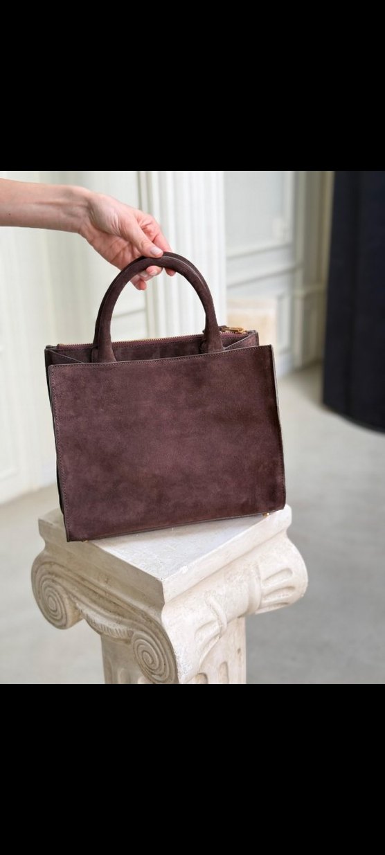 ZARA DERİ CİTY ÇANTA - Görsel 4