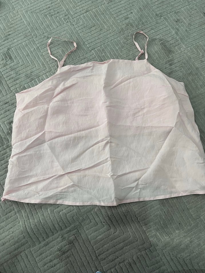 Pembe  İp Askılı Atlet - Görsel 3