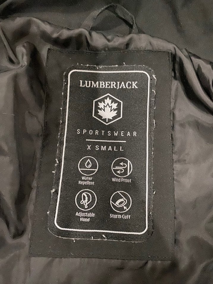 lumberjack siyah mont - Görsel 3