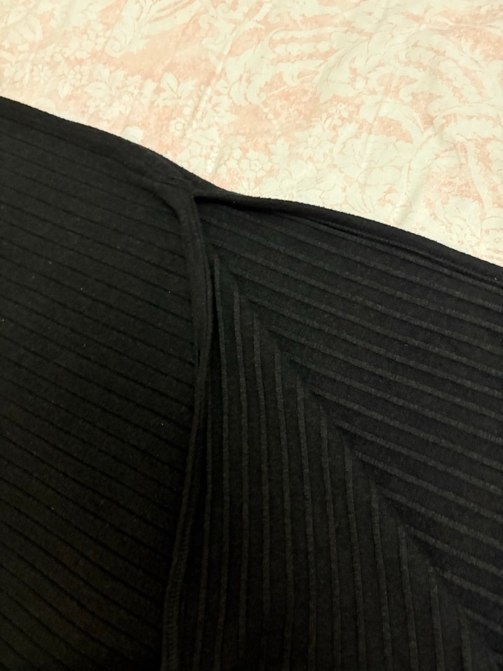 Siyah Kadın Triko Uzun Kollu Bluz - Görsel 4