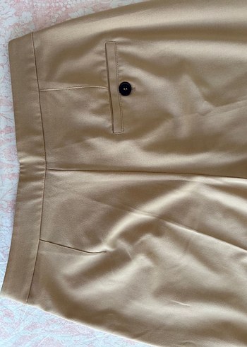 Bej Kadın Kumaş Pantolon - Görsel 3