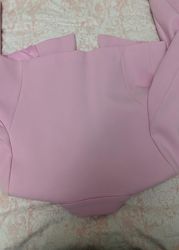 Zara Pembe Midi Ceket - Görsel 3