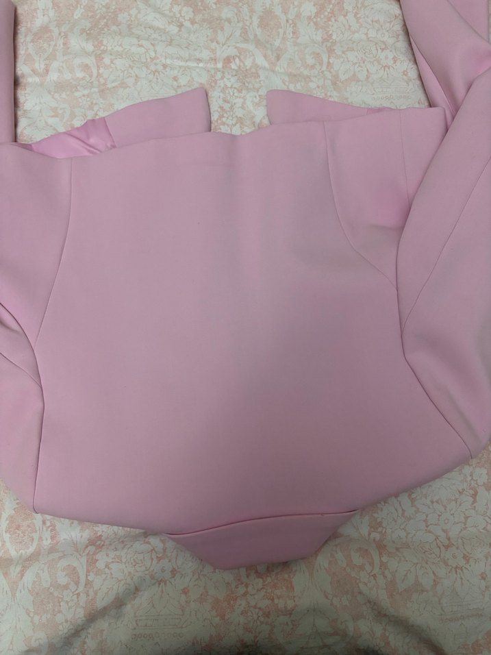 Zara Pembe Midi Ceket - Görsel 3