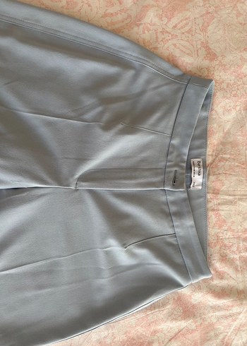 mavi kumaş pantolon - Görsel 2