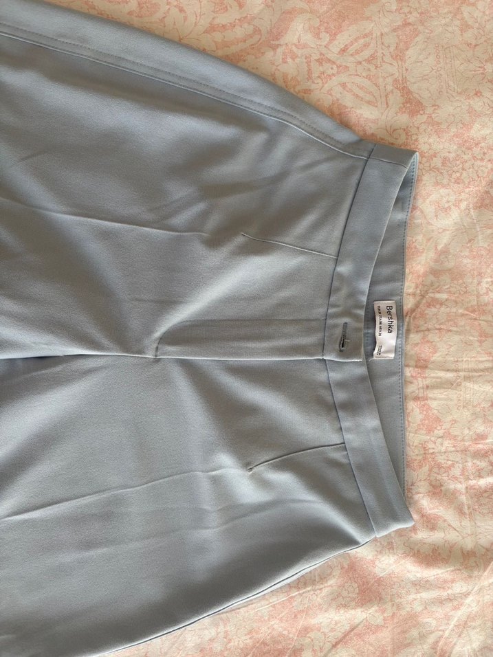 mavi kumaş pantolon - Görsel 2