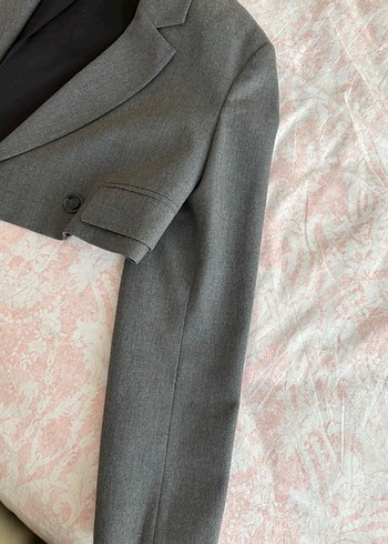 bershka blazer gri - Görsel 3