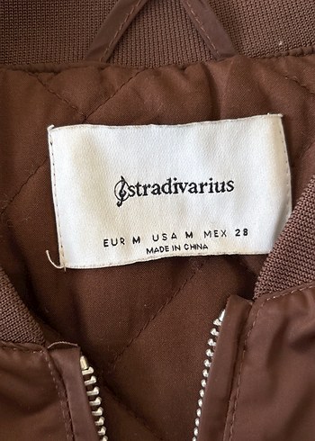 Kadın Kahverengi Saten Fermuarlı Ceket - Görsel 2