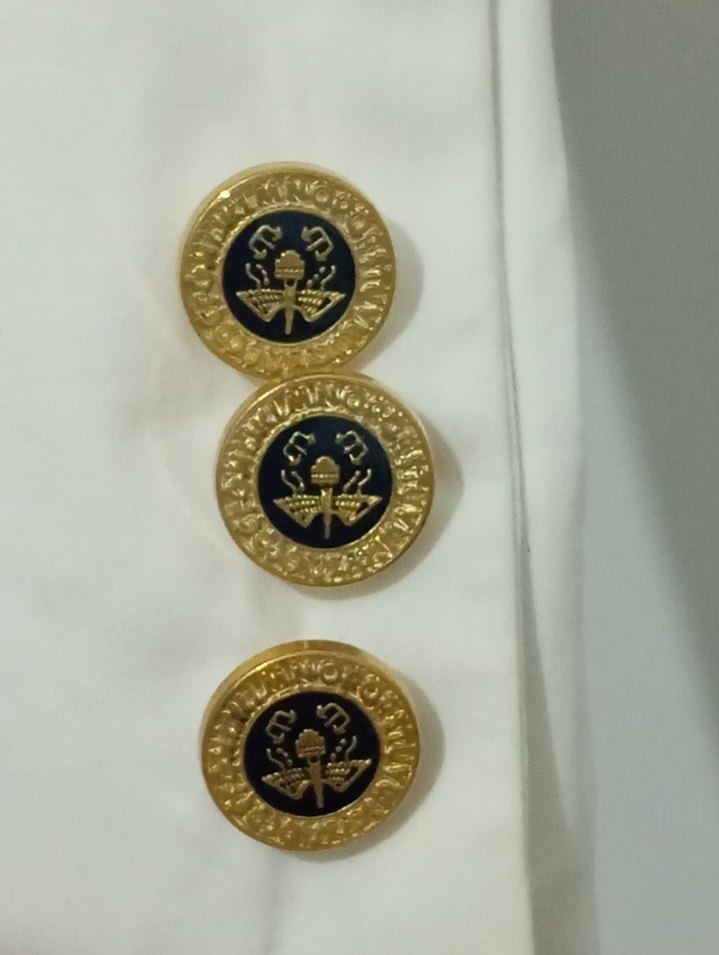 Düğmeli Beyaz Kadın Keten Blazer Ceket - Görsel 2