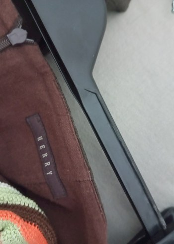 Bohem Etnik Desenli Askılı midi Herry Elbise 38 %100 ham keten - Görsel 4