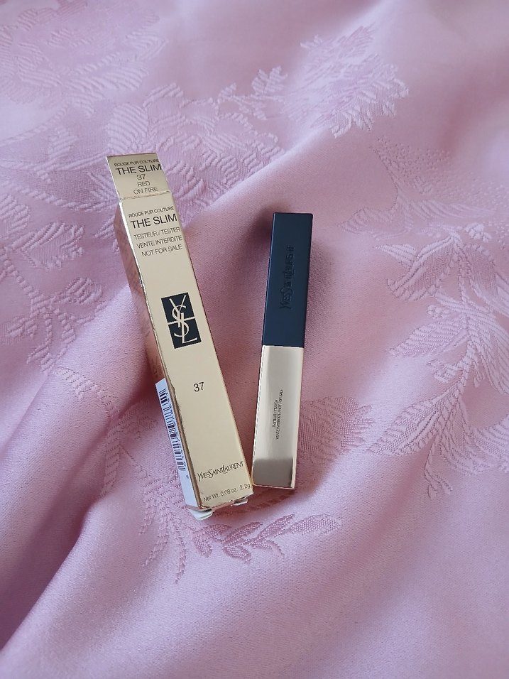  YSL 37 ROUGE PUR COUTURE THE SLIME - Görsel 5