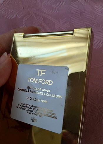 TOM FORD FAR PALETİ 01 GOLDEN MINK - Görsel 5