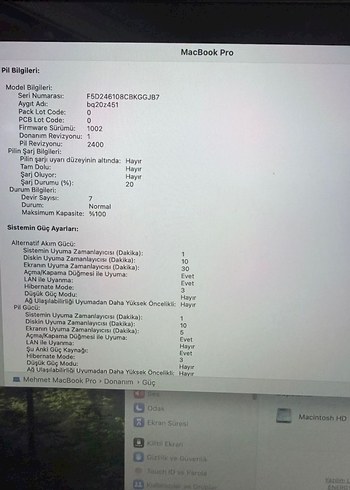 Macbook Apple Pro M2 16GB RAM 512GB - Görsel 4