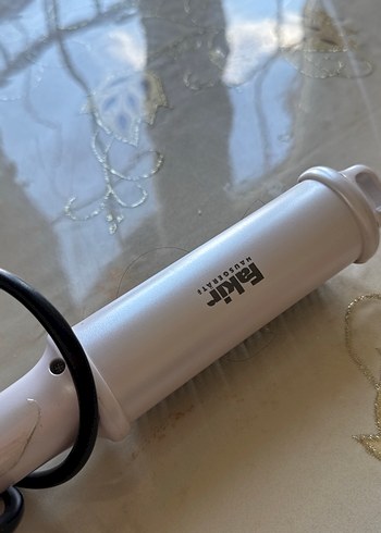 Beyaz ve Gri Saç Düzleştirici Tarak - Görsel 2