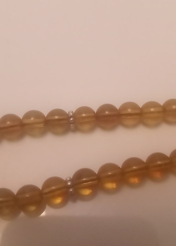 Ukrayna Damla Gümüş kombili Tesbih - Görsel 3