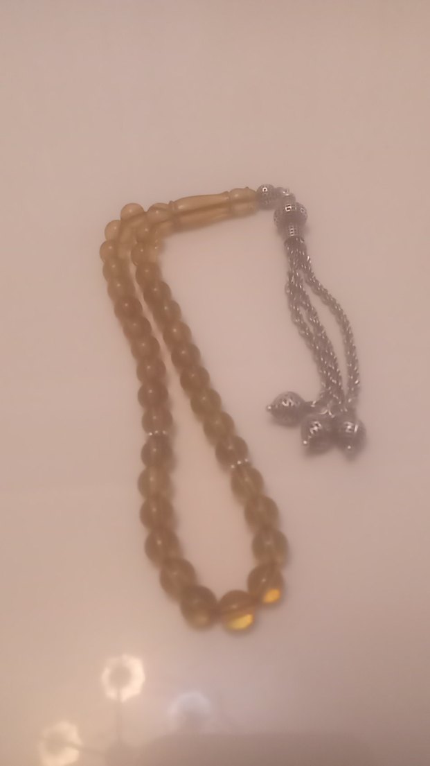 Ukrayna Damla Gümüş kombili Tesbih - Görsel 4