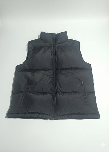 Siyah Dikişsiz Erkek Yelek - Görsel 2