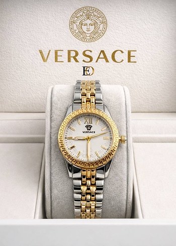 Altın Renkli Klasik Kadın Kol Saati - Görsel 2